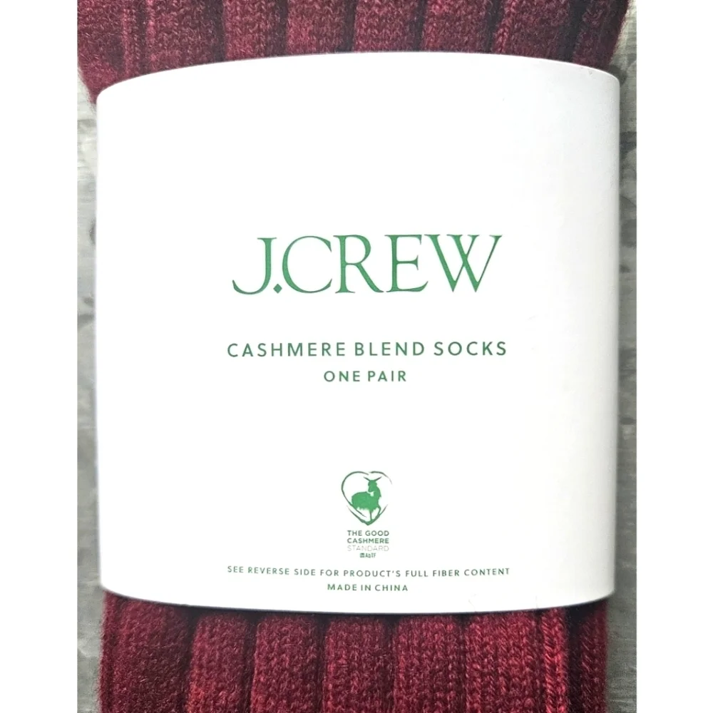 J.Crew Cashmere-blend trouser socks